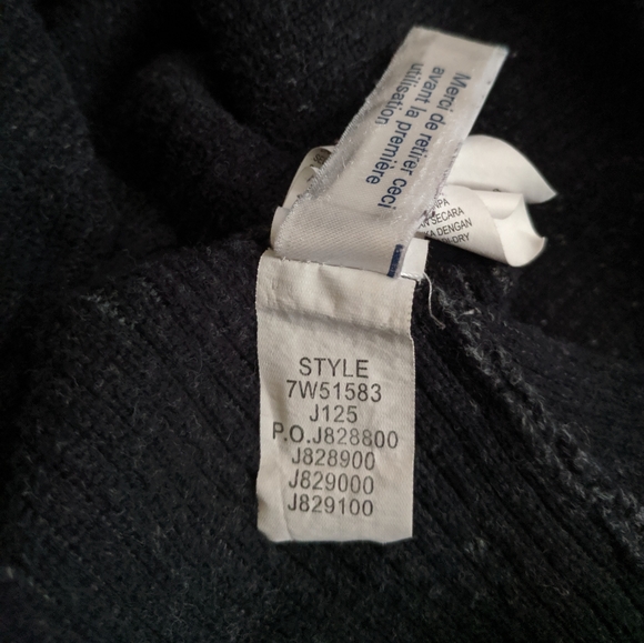 Lucky Brand Grey Tie Front Sweater XS - Picture 9 of 9